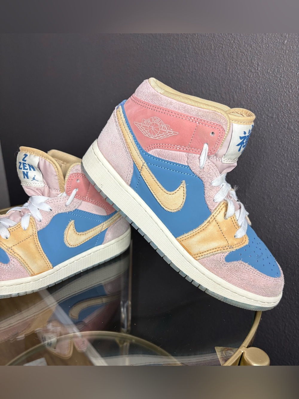 AIR Jordan 1 Mid “Zen’s” 4 YOUTH Kids unisex